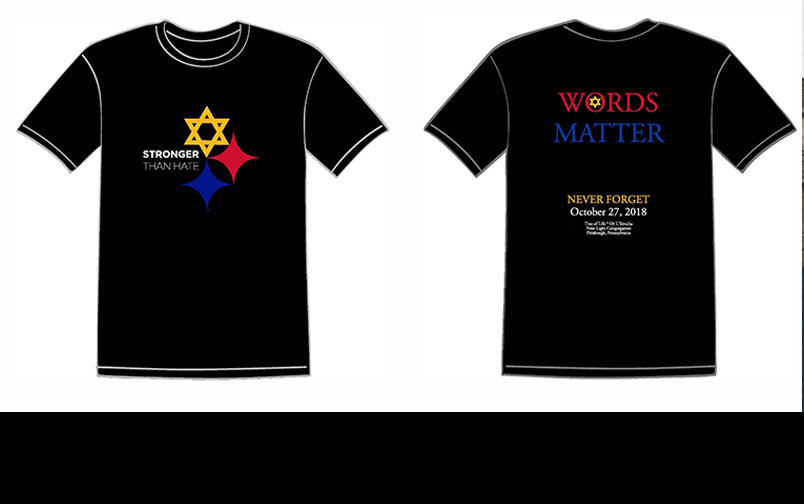 2,000 'Stronger Than Hate' T-shirts distributed to Jewish Community